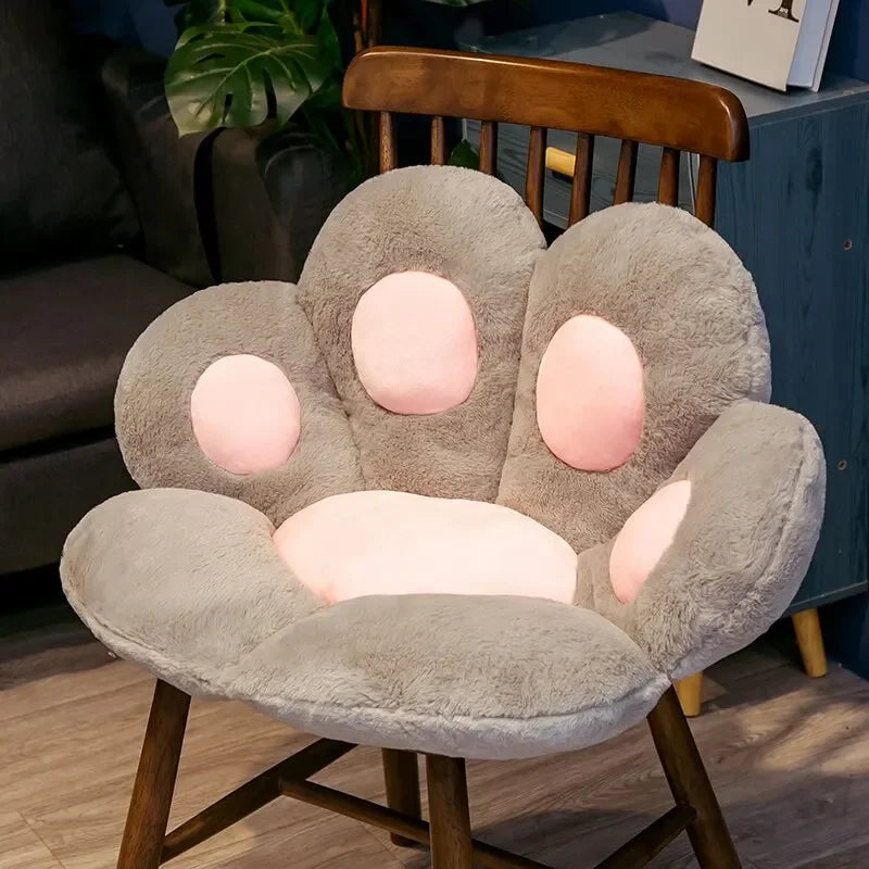 Kawaii Cat Paw Plush Toys Cute Soft Stuffed Floor Cushion