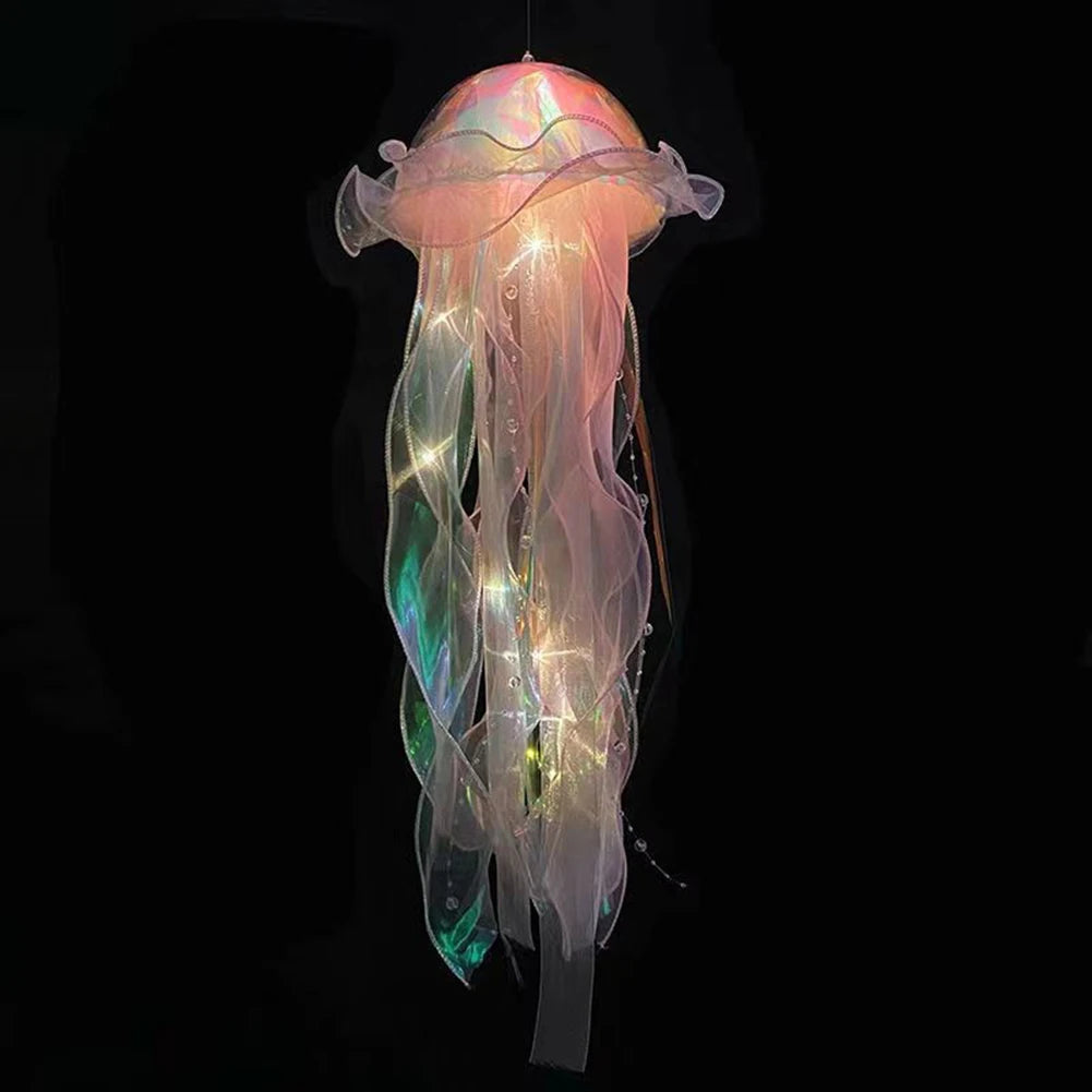 Jellyfish Lamp Portable Flower Lamp Jellyfish Wind Chimes