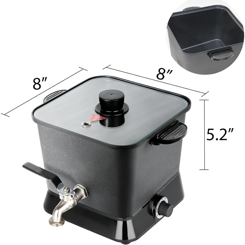 Wax Melter for Candle Making, 150 oz Electric Melting Pot