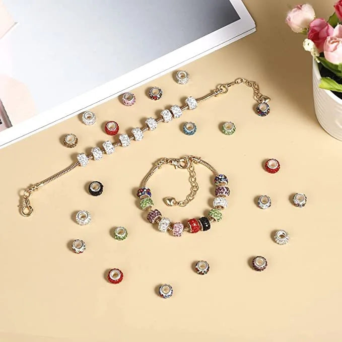 20 Pcs Pendant/Bracelets Set for Women, Fashion Jewelry