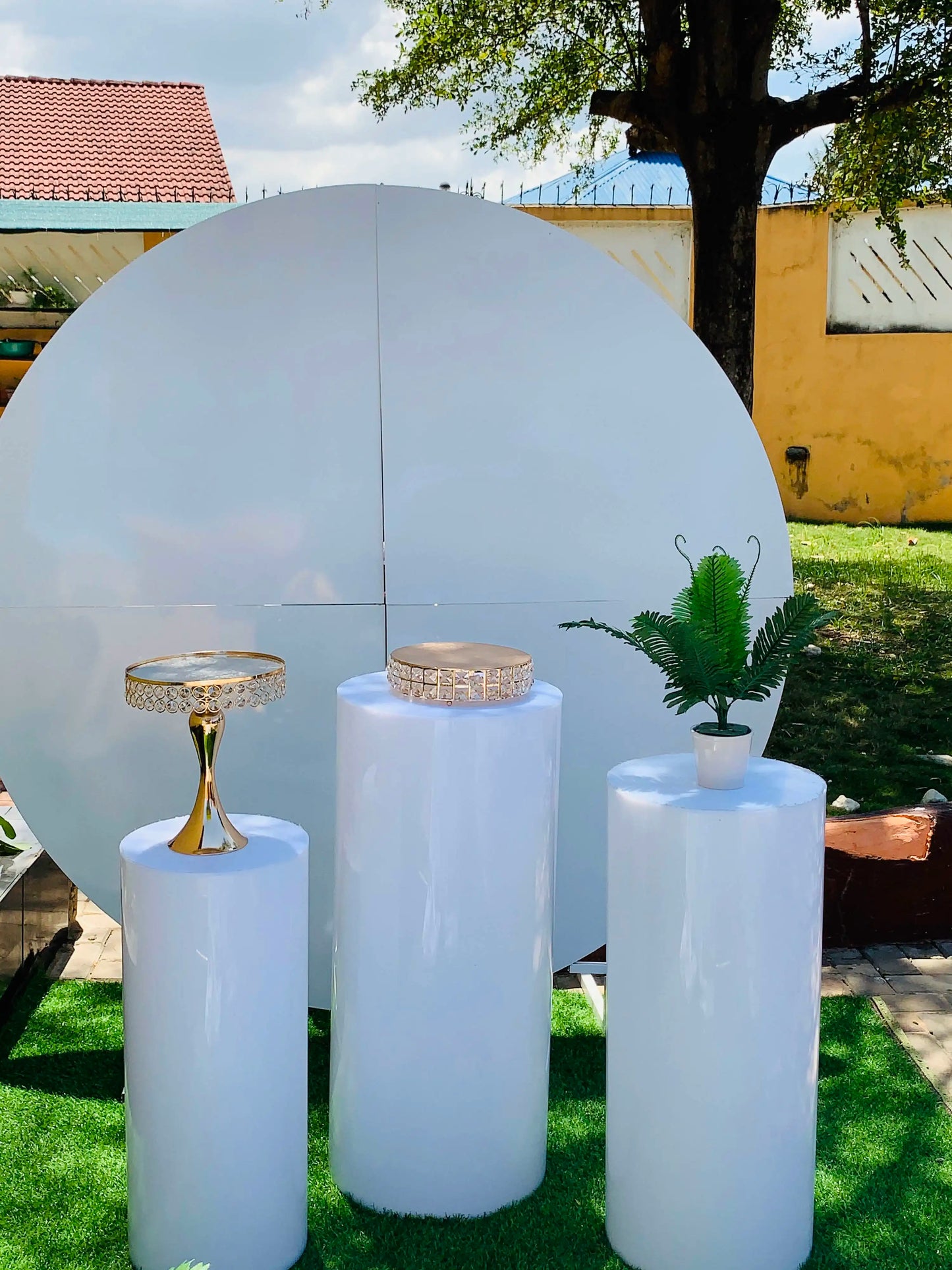 Cylinder Pedestal Display/Art Pillars/DIY Decorations