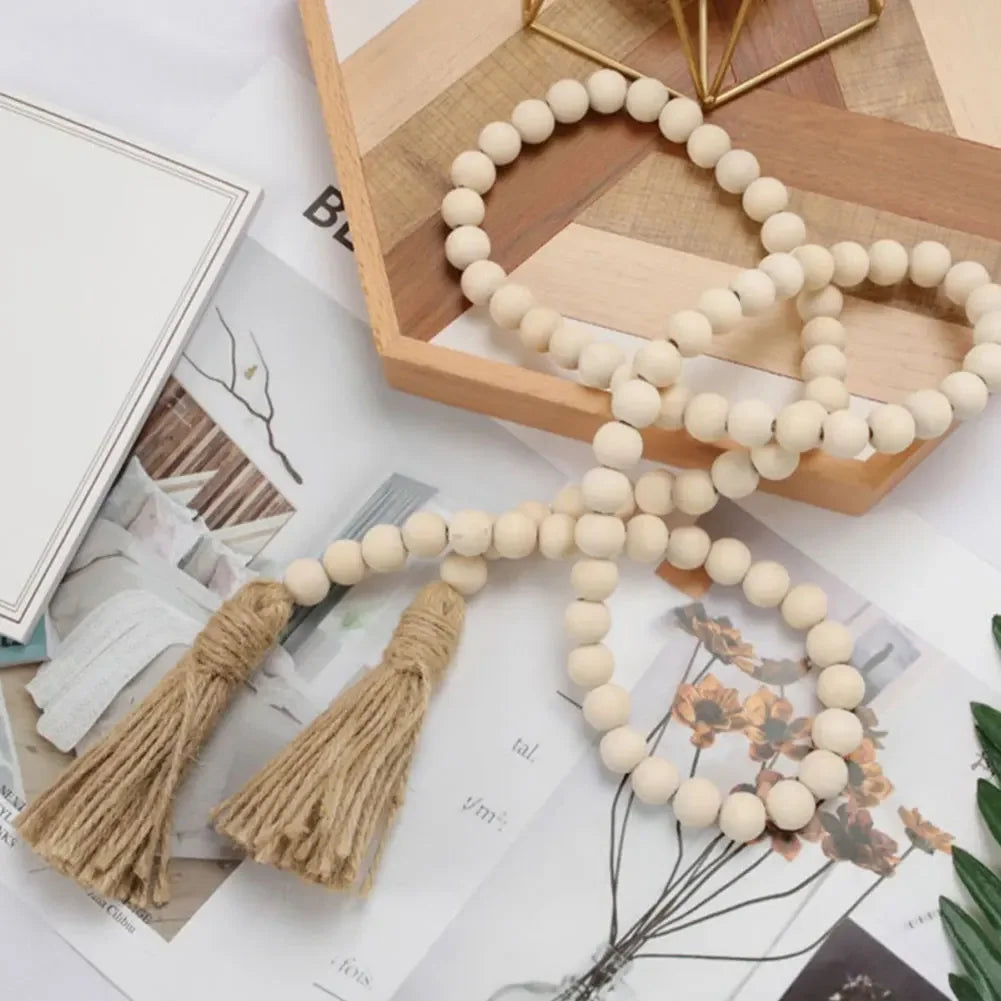 Eco-Friendly Wooden Round Beads, Charms